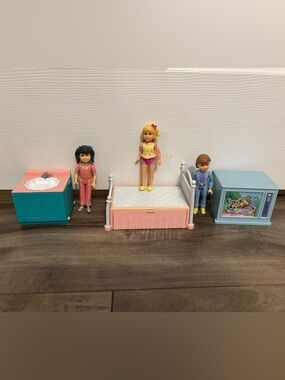 Vintage 1990 Galoob Secret Places, lot of 3